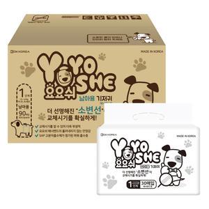 요요쉬 강아지 기저귀 남아, 1단계, 30매, 3개