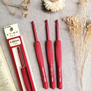 튤립 에티모 레드 코바늘(1호~10호) 선택