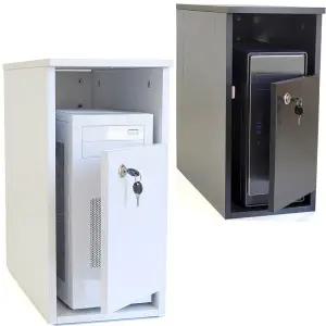 PC컴퓨터 보관함 시건장치 케이스 도난방지 본체통