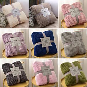 베리슈 극세사 와플 밍크 양털 담요 쇼파 거실 블랭킷 겨울 캠핑 차박 1인용 기숙사 싱글 간절기 침구이불