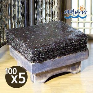 청정 완도 전장 파래김 100매 x 5봉 LAOP5H