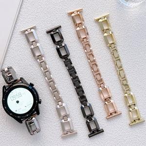 [수나르]샤오미 화미 어메이즈핏 GTR 4 3 2 e 치타 프로 호환 스퀘어 슬림 메탈 스트랩 밴드 시계줄