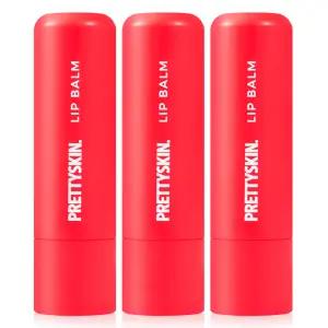 프리티스킨 내추럴 립밤 고보습 립케어 피치 / 허니 4.3g 3개