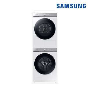 삼성 비스포크 그랑데 AI 세탁기 24kg + 건조기 17kg 화이트