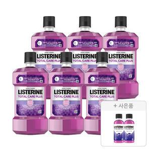 리스테린 토탈케어 플러스, 250ml, 6개 + 증정(토탈케어 플러스 100ml, 2개)