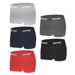 파란 베이직 면스판 남성 드로즈 사각팬티 5종 세트