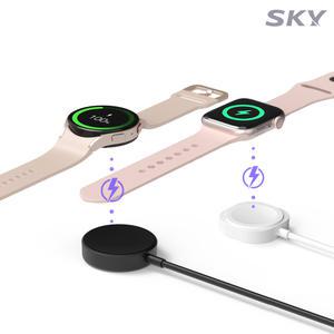 스카이 필 갤럭시워치/애플워치 호환 무선 워치충전기 (W23/W24)