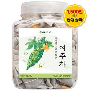 이너블릭 여주차 100티백 PLA 친환경 필터 1500만 티백 판매 돌파