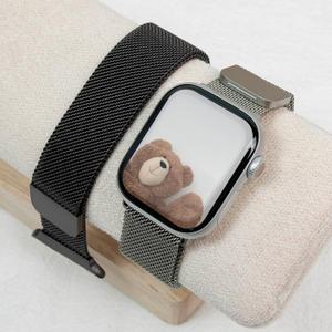 엔터콘 애플워치 밀레니즈 루프 메탈 스트랩 밴드 10 9 울트라 SE 2 8 7 6