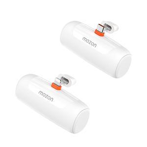 모즈온 PD 20W 도킹형 미니 5000mAH 보조배터리 (C타입/8핀)