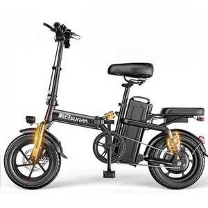 경량전기자전거 등하원 성인용 기본형 전기 패션 블랙