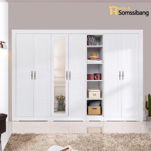 [솜씨방] 키높이루바갤러리장롱 시리즈/전신거울옷장/고급장농/이불장