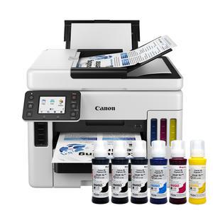 캐논 MAXIFY GX7092 무한잉크 복합기 프린터 호환잉크1세트+블랙2개 포함