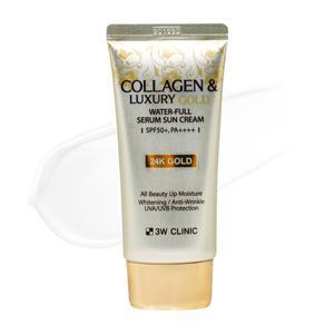 [기타]3W클리닉 콜라겐 앤 럭셔리 골드 워터-풀 세럼 선크림 50g