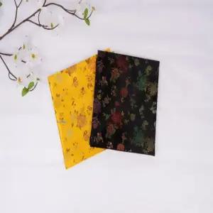 칠색국화단 11색 꽃무늬 플라워 폴리에스터 한복 원단 비단 양단 만들기