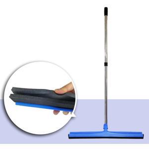 버스 세차 외부 물기제거 이중 스펀지 롱밀대 60cm 대리석바닥 긴스퀴지 옥상 유리닦기