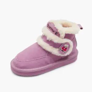 [롯데백화점]베어파우 LANI 아동 소가죽 경량 어그 양털 방한 부츠 K2716079QD-K 핑크