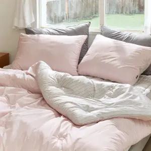 [파르페by알레르망][듀얼 S/SS 3종세트] 알러지케어 다운필 차렵이불패드세트