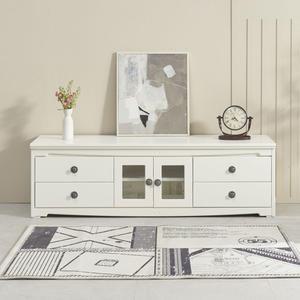 해피리빙 로아 1500 2단 거실장 티비다이