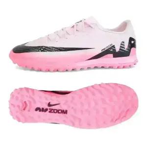 나이키 에어 줌 머큐리얼 베이퍼15 아카데미 TF 인조잔디용 남성 풋살화 축구화 신발 핑크 DJ5635-601