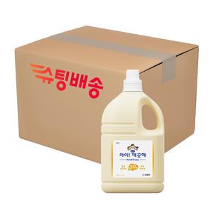아이깨끗해 핸드워시 순, 대용량, 4.5L, 4개