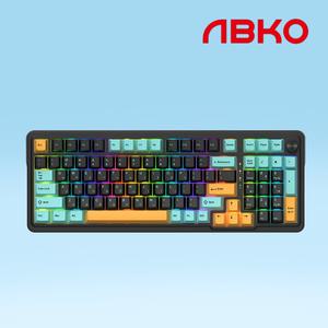 앱코 AK998 8K OTEMU 특주축 게이밍 기계식키보드 블랙 멜론축