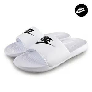 빅토리원 슬라이드 남자 여성 학생 사무실 슬리퍼 화이트 CN9675-100_