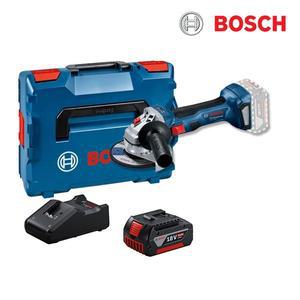 [보쉬] GWS18V-7 18V 충전 앵글 그라인더 5.0Ahx1개 충전기 GAL18V-40