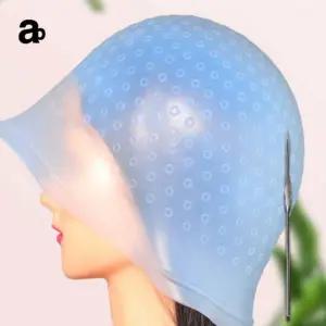 브릿지 염색 탈색 캡 모자 브리지 염색용 헤어캡