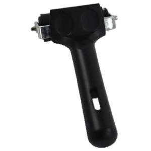 3개 고무롤러 블랙 15cmx5.5cm 미끄럼방지테이프압착 계단 로라 손잡이 논슬립 시공용