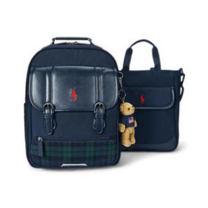 폴로 키즈 남아 책가방 실내화 주머니 세트 추천 블루