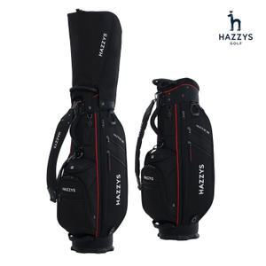 2025년 헤지스골프 8인치 남여공용 골프백 캐디백 블랙 HZCB-008M