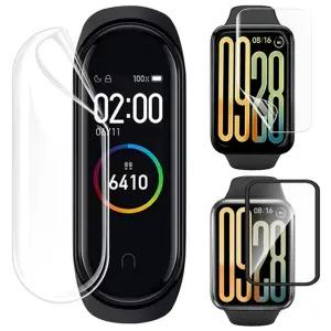 샤오미 미밴드10 9 8 프로 액티브 7 6 5 4 호환 TPU PET 풀커버 액정보호필름 2매