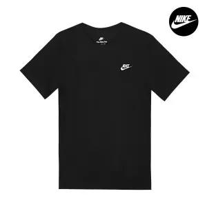 [나이키] NIKE 클래식 클럽 남자 여성 반팔티셔츠 블랙 AR4997-013_