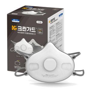 크린가드 M20 컴포트핏 컵형 방진마스크 10매 44335