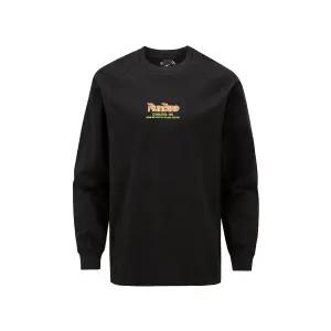 [롯데백화점]미즈노 심플한 긴팔 면 티셔츠 블랙 LONG SLEEVE T-SHIRTS 32YA405009