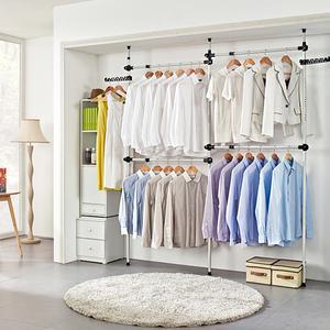 옳은유통 스마트홈 UPGRADE 행거 4단/ 시스템 드레스룸 옷방 옷장 조립식 행거