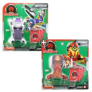 2024년 생산ver 터닝메카드 그리폰+스핑크스 합체 그리핑크스 궁극의 메카니멀 메카드 6장포함