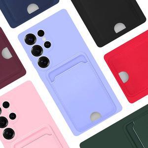 갤럭시점프2 퀀텀5 퀀텀4 A52 A35 A34 A33 A32 A25 A24 A23 파스텔 카드수납 젤리 휴대폰 케이스