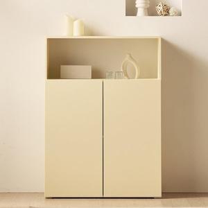 [아씨방가구]시스코 3단 오픈 거실 수납장 80cm