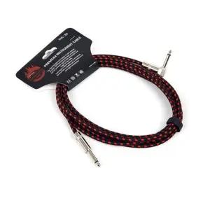 기타 케이블 3m 앰프 케이블 베이스 케이블/멀티/잭/용품/연결/모니터/스피커/오디오/일렉기타/연결선/음향