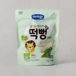 [일동 후디스]아이얌 유기농 쌀과자 시금치 떡뻥
