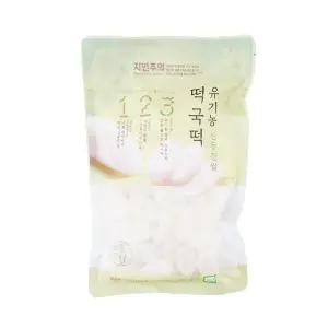 자연주의 유기농 신동진쌀 떡국떡