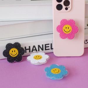 꽃 보석십자수 스마트톡 만들기 diy 세트 톡홀더 그립톡 보석 비즈 공예 키트 초등 돌봄 방과후 재료 교구