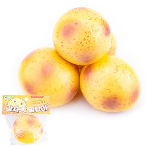 감자빵 말랑이 스트레스볼 스퀴시볼 장난감 말랑빵떡이