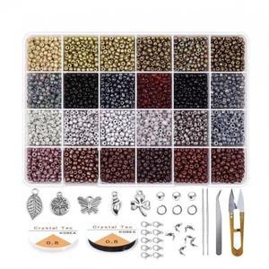 DIY 원석비즈 풀세트3mm 4mm 반지 팔찌 목걸이 핸드폰줄 마스크줄 만들기 키트