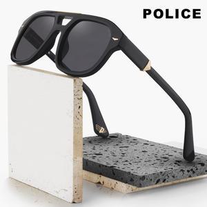 폴리스 선글라스 SPLL19M-0700 남자 불랙 뿔테