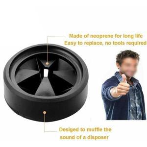Pc 음식물 쓰레기 처리기 배수 플러그 InSinkErator 용 스플래시 가드 검정색 고무 주방 분쇄기 부품 도구