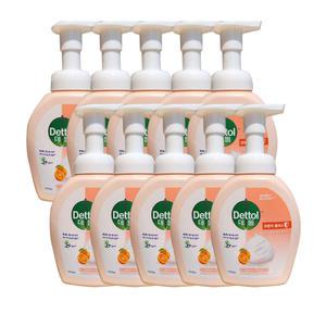 데톨 포밍 항균 핸드워시 오렌지 250ml X10개