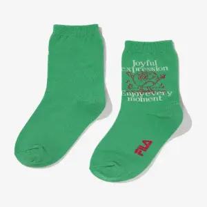 [롯데백화점]휠라 아티스트 이진 캐릭터 중목양말 (FS3SCF5361X_AGR)